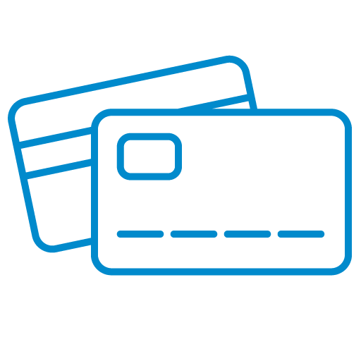 Icono tarjeta de crédito