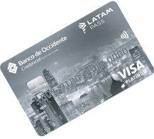 Tarjeta de Crédito Credencial Visa Platinum LATAM Pass
