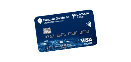 Tarjeta Visa Clásica LATAM Pass
